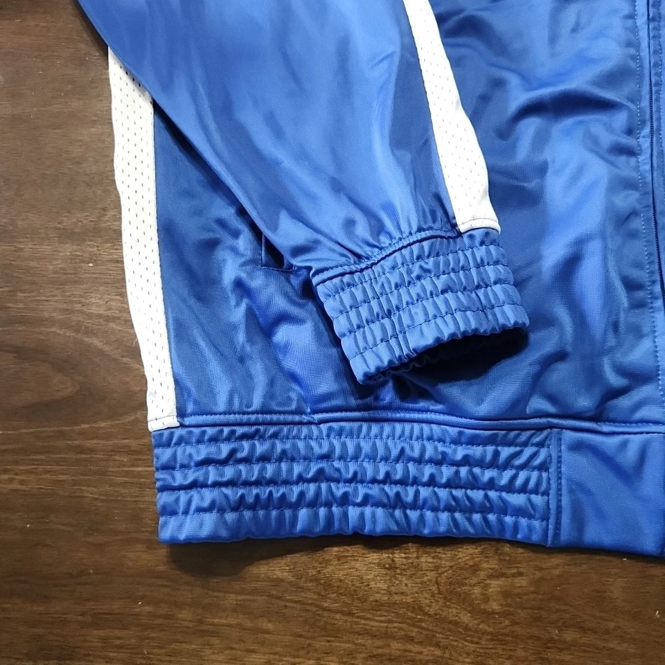 NFL 男式印第安纳波利斯小马队蓝色全拉链田径夹克 4XL 羊毛标志正品 — 第 4/4 张图片