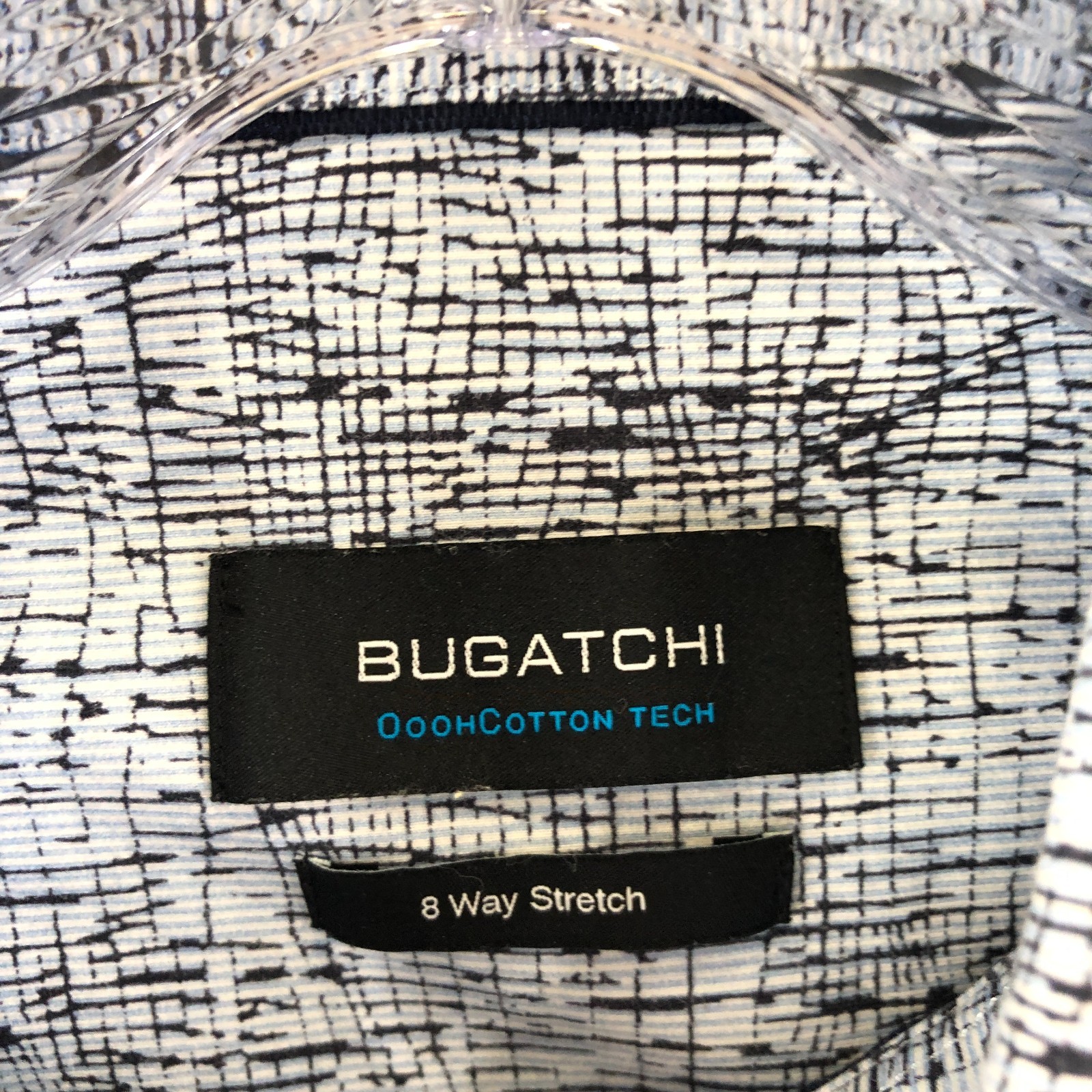 Bugatchi Button Shirt Mens Medium Multicolor Oooh… - image 5
