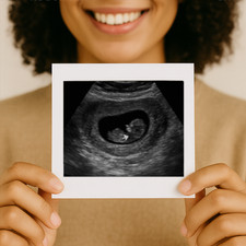 Ultrasuoni Bambino Ecografia Personalizzata Gravidanza Foto con Dati