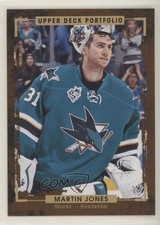 2015-16 Upper Deck Portfolio Martin Jones #98 0y3