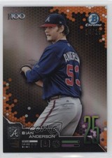 2019 Bowman Scouts' Top 100 Orange Refractor /25 Ian Anderson #BTP-25 1dm4