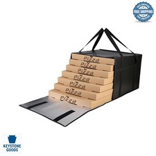 20x20x14 Insulated Pizza Delivery Bag - Hot  Cold Food Carrier for Commercia...