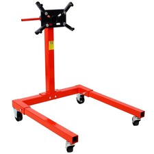 Engine Stand 360 Degree Rotating Head & 4 Adjustable Arms Metal Engine Holder