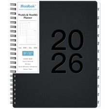 2026 Planner - 2026 Planner Weekly and Monthly, Jan. 2026 - Dec. 2026, Inner Poc