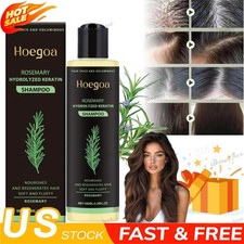 3PACK Organic Rosemary Hair Growth Shampoo for Women and Men-Natural Thicke...