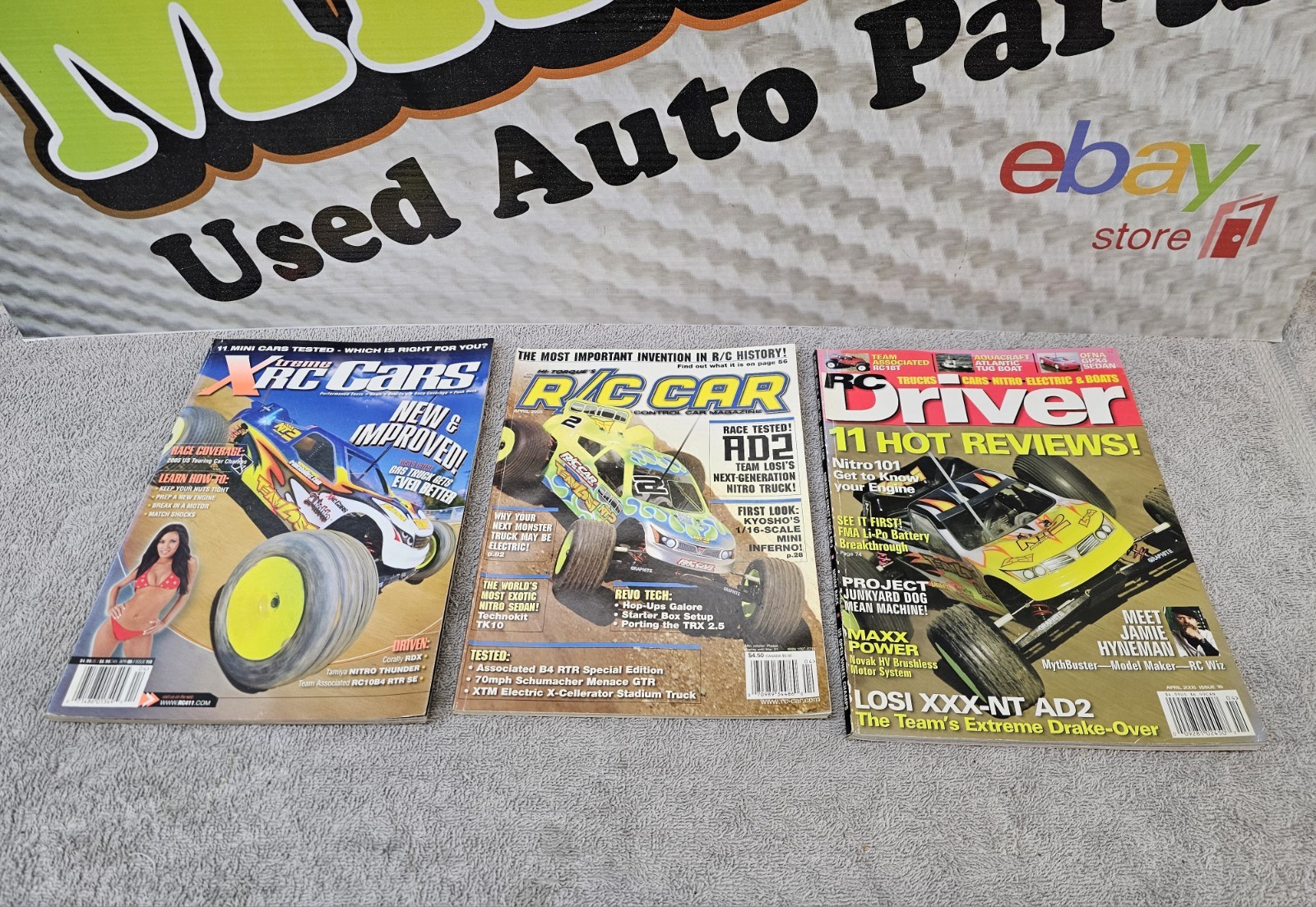 Xtreme Rc Magazines April 2005 Ad2 Losi Xxxnt Test Review Lot 3