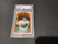 1972 Topps Baseball Card #147 Dave Kingman Rookie San Francisco  Giants PSA 5