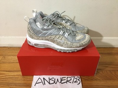 Supreme x Nike Air Max 98 Snakeskin Size 9.5