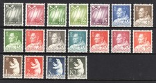 M30279 Greenland 1963 Defins Set X18 UMM Sg 48/62 Cat &pound;37