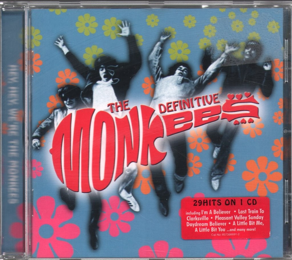 Monkees Definitive Monkees CD Europe Wea 2002 Has info sticker on front