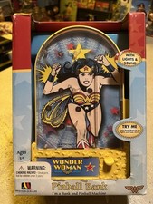 Wonder Woman Pinball Bank Test Item Never Produced 2003 VHTF