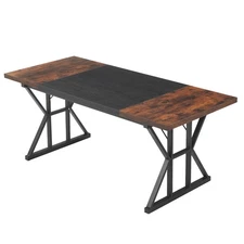 Uimoso Executive Desk 70.9 x 31.5" Spacious Computer Desk for Home Office Use