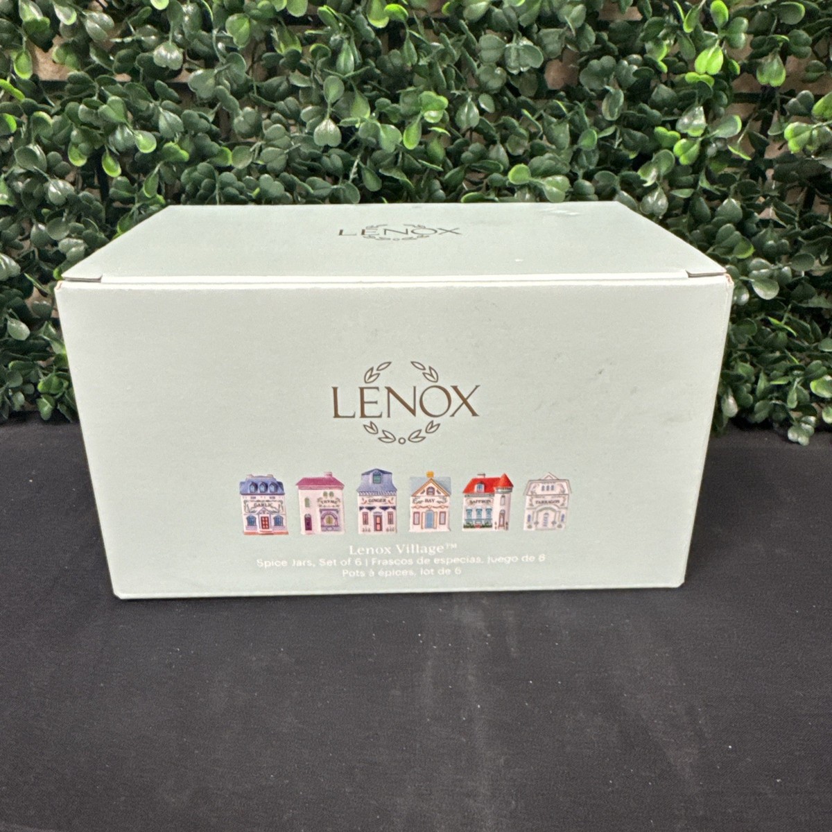 Lenox Spice Village 6 Piece Spice Jar Set Gourmet Way 2nd Edition