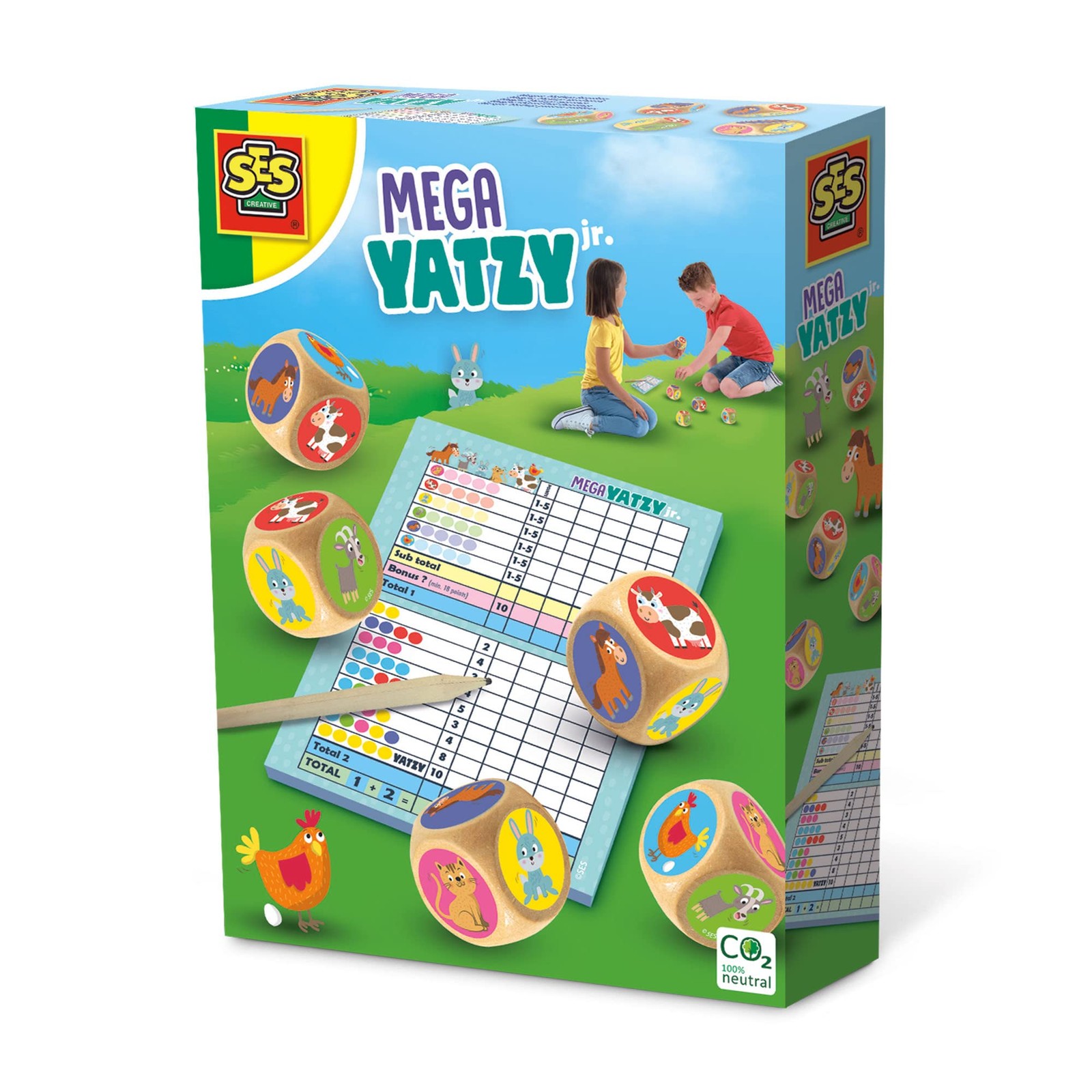SES Creative 02294 - Mega-Yatzy Junior улица Хольцвюрфель 5 Гартеншпиль-фюр 4790₽