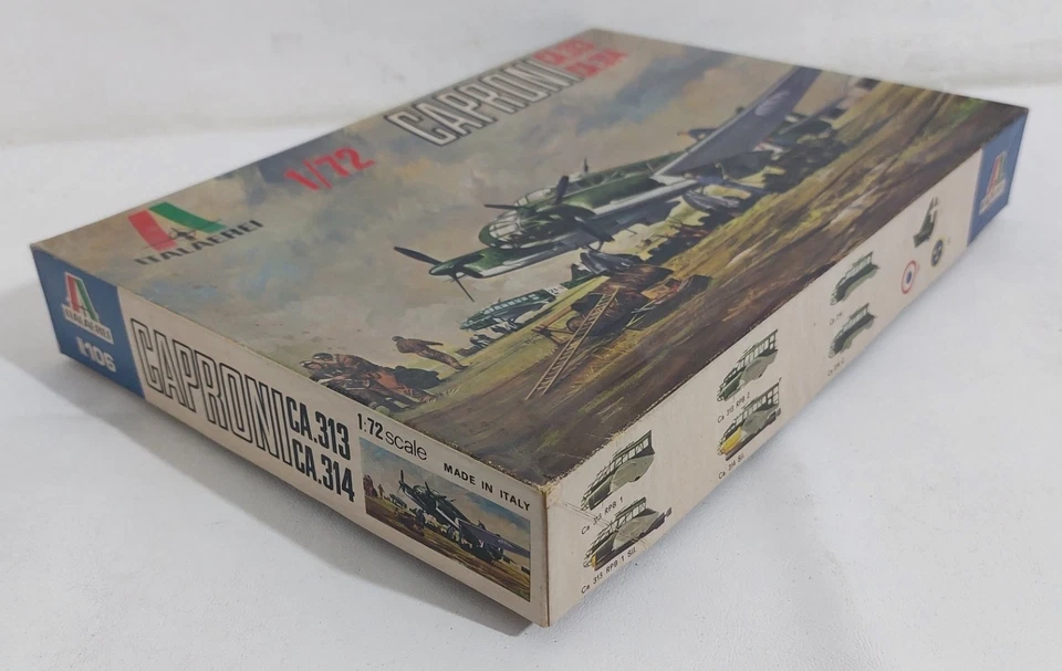 I133331 KIT ITALAEREI 1/72 n. 106 - Aereo Caproni CA.313 CA.314 - Immagine 2 di 4