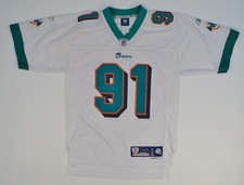 Miami Dolphins Cameron Wake NFL Football On Field White Jersey Small Reebok