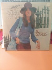 CARLY SIMON No Secrets LP 1972 ELEKTRA EKS-75049 INNER SHRINK HYPE 1st US Press!