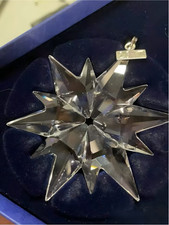 Swarovski 2017 Annual Snowflake Star Crystal Pendant