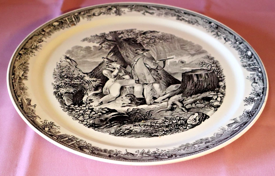 VILLEROY BOCH V&B Artemis Platzteller Ø 29 cm Kupferdruck Kuchenplatte top 84338