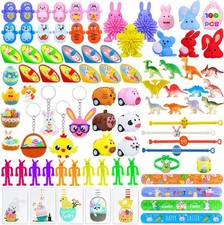Easter Egg Fillers, Easter Basket Stuffers Essentials for Teens Kids- 100Pcs ...