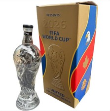 2026 FIFA World Cup Trophy Shaped Whiskey Dec...