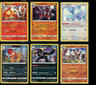 English Pokemon (6) Cards - Exact Items Pictured -Holo, V, VMax, SP, FA, GX, EX