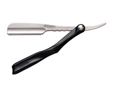 FEATHER Professional Artist Club SS Straight Razor Black-Folding