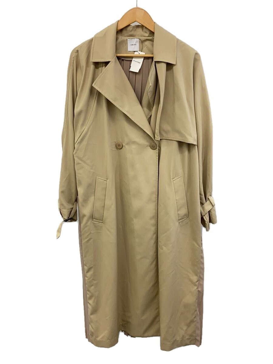 Ameri Trench Coat/-/Polyester/Beg/Plain/018170022… - image 1
