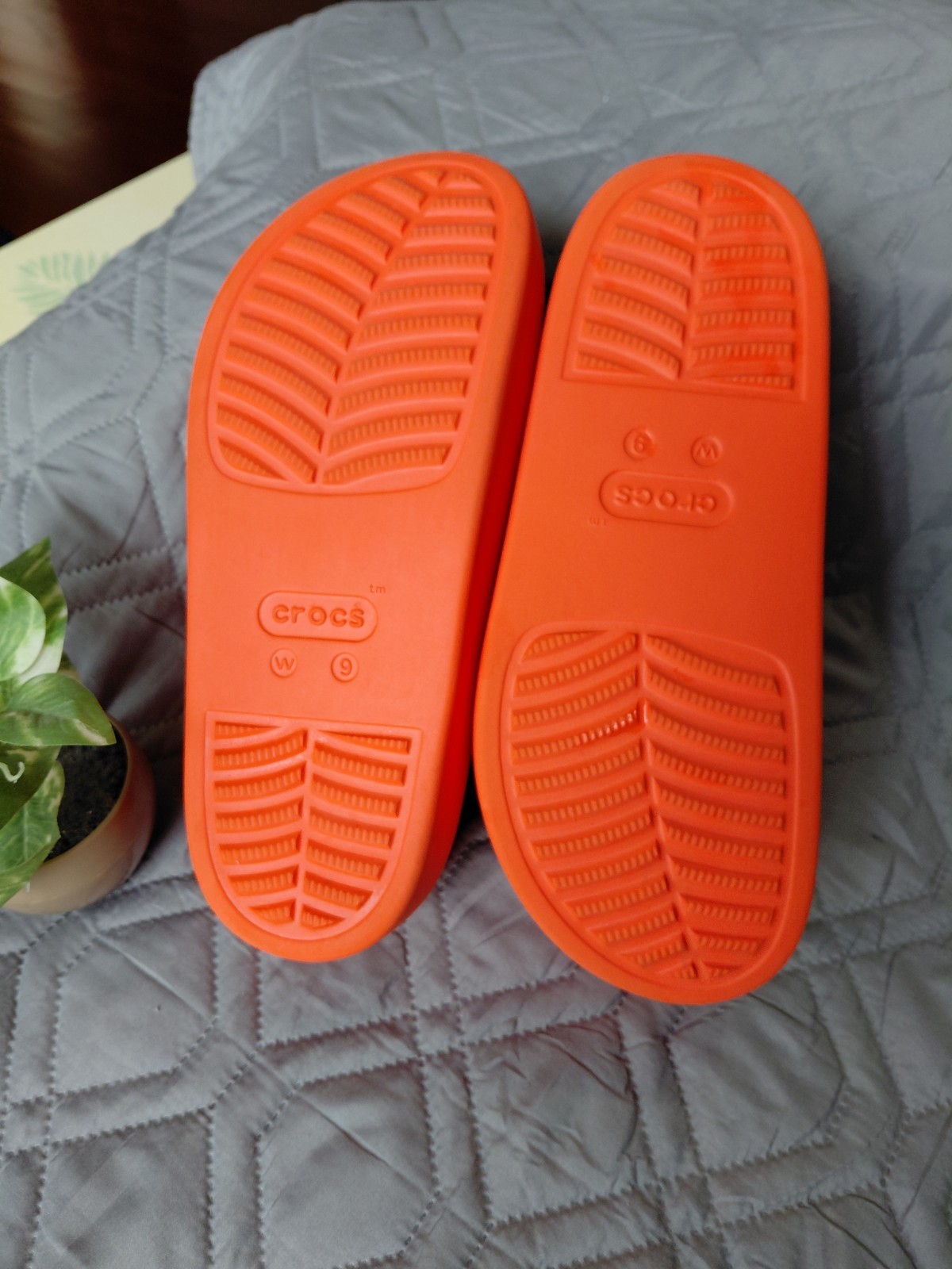 Crocs Platform Devan Bright Orange! Size 9, Super… - image 2