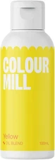 Colour Mill Yellow Oil-Based Food Coloring 100ml - Baking & Decorating