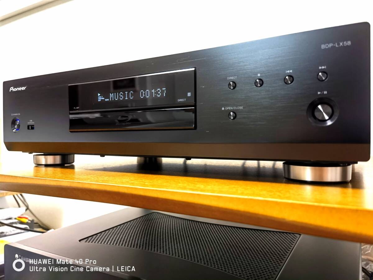 Pioneer ブルーレイディスクプレーヤー BDP-LX58 PIONEER BDP-LX58 Blu-ray DVD Disc Player Working Tested Used Japan