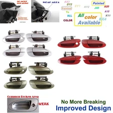 UPGRADED Outer Outside Exterior Door Handle Set 4pcs For 2002-2006 NISSAN ALTIMA