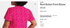 Stitch Fix - Summer Lush Remi Button Front Bl...
