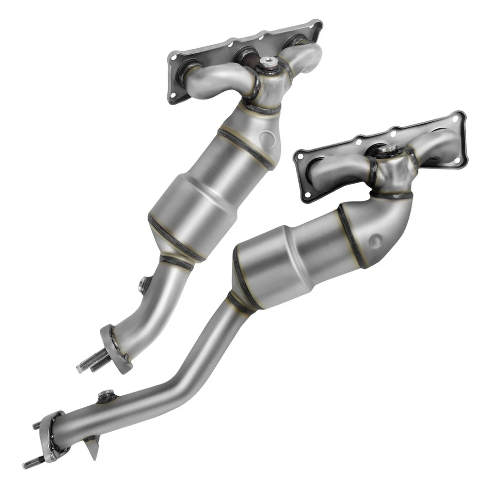 Front & Rear Manifold Converter For 2006-2007 BMW 525I 525XI 530I 530XI 3.0L Foto 2 de 4