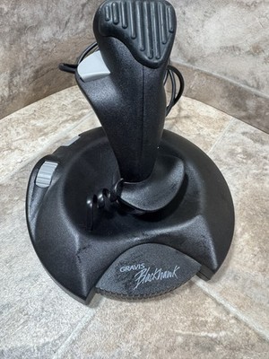 Gravis Blackhawk PC Analog Joystick 3-Axis 4-Button Wired Flight Stick
