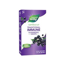 Nature's Way Sambucus Elderberry Drops with Ultra 1 Fl Oz Pack of 1 