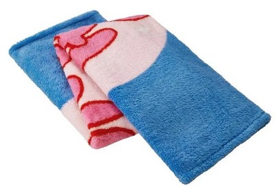 Maker's Collective ''It's All Good'' Blue Throw Blanket NEW