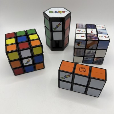 Rubik's Zauberwürfel Set   4 Puzzles (Klassisch, Hexagon, Panel & AIDA)