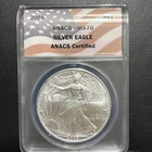 2005 American Silver Eagle $1 MS-70