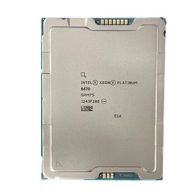 Intel Xeon Platinum 8470 QS CPU 52Core/104Thread 2.0GHz~3.80GHz Processor