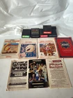 USED Lot Of FIVE Intellivison Games And Assorted Literature/Instructions Atari