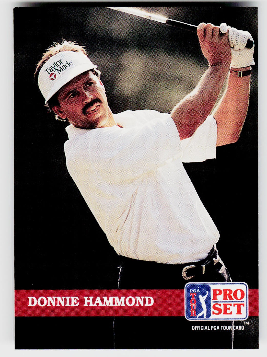 Donnie Hammond, 1992 Pro Set PGA Tour, #124, ,