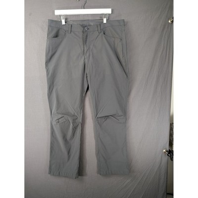 Eddie Bauer Mens 38x30 First Ascent Guide Pro Pants Gray Hiking Outdoor