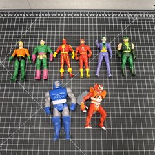 Product Image: Vintage 1984 Kenner Super Powers Figures Only Lot Of 8 Aquaman Flash Joker H3B1