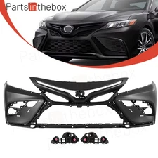 Primed Front Bumper Cover Bracket For 2021-2023 Toyota Camry SE XSE 24 Camry SE