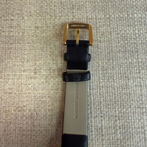 New Kate Spade Crosstown Record Music Notes Black Gold Watch - Picture 8 of 8