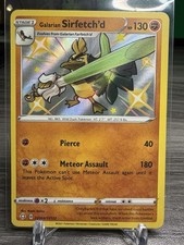 Galarian Sirfetch'd SV064/SV122 Shining Fates: Shiny Vault Holo Pokemon Tcg
