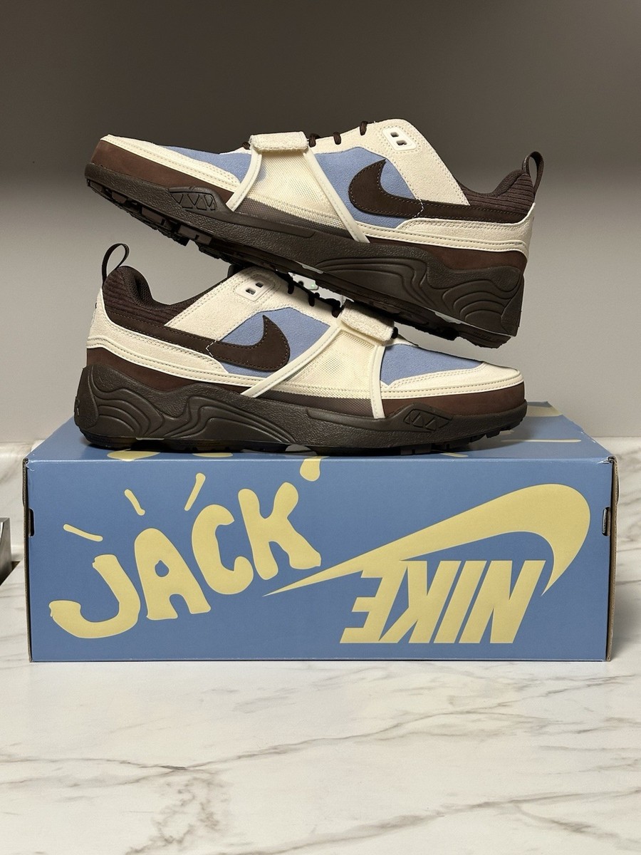 Size 13 - Travis Scott x Nike Zoom Field Jaxx Leche Blue NEW In