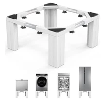 Sugitek Full Size Laundry Pedestal 12” Height, Universal 1100 Lb Capacity 