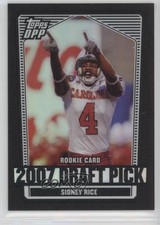 2007 Draft Picks and Prospects (DPP) Chrome Black Refractor Sidney Rice 1ai1